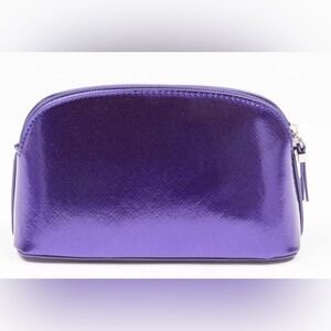 Stella & Max Zip Around Cosmetic Bag Purple